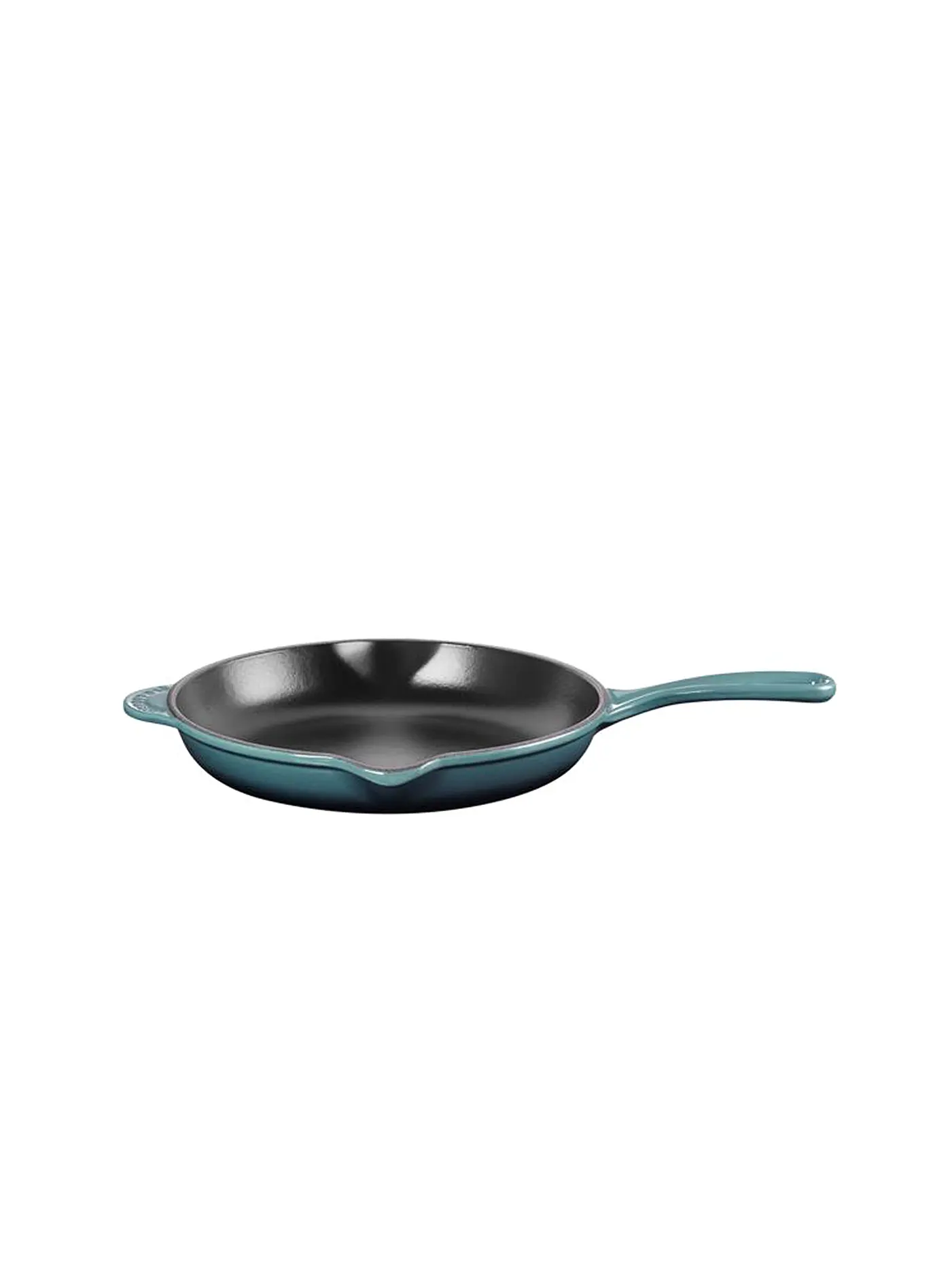 LE CREUSET | Runde Brat- und Servierpfanne Tradition aus Gusseisen 26cm Ocean | 